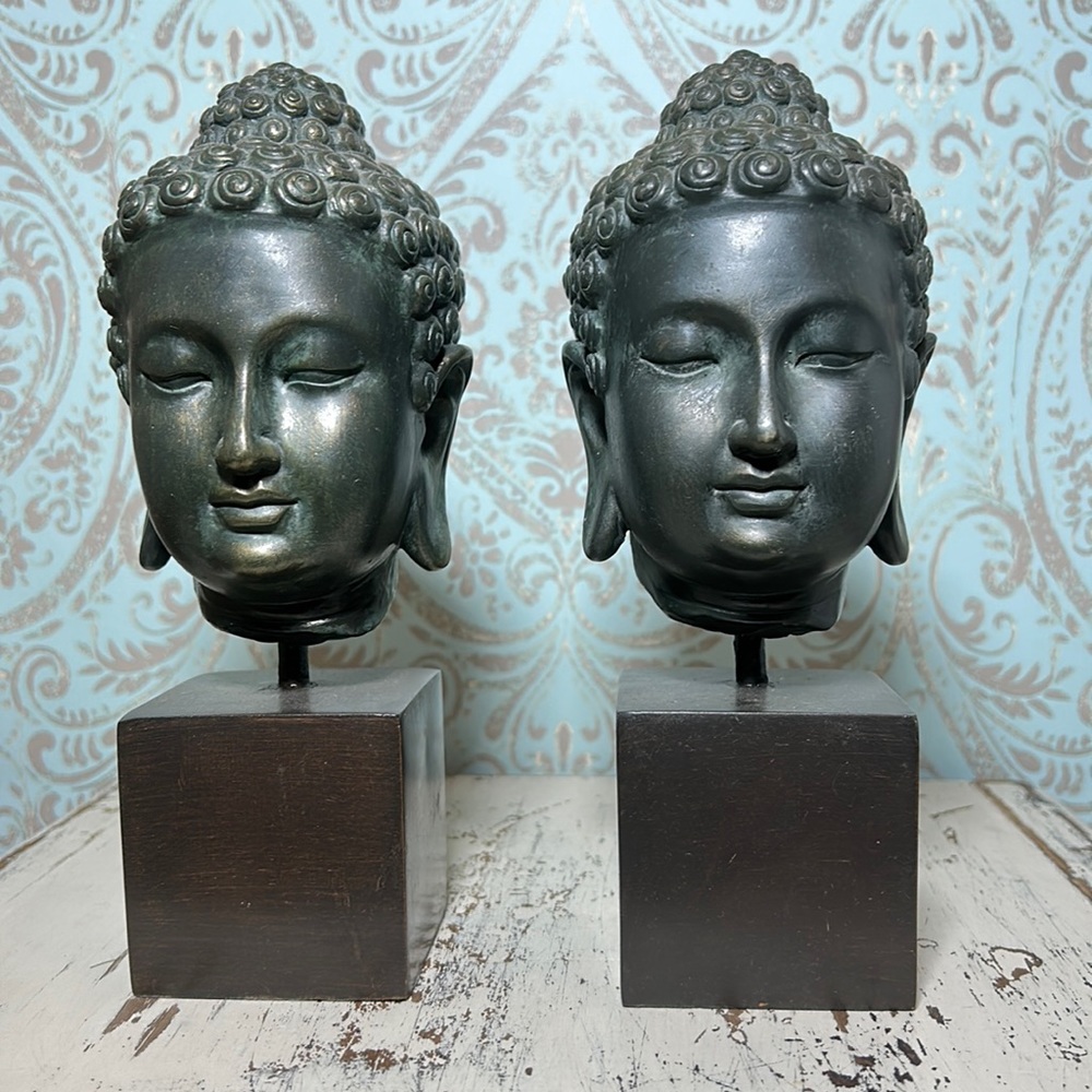 Set of Buddha Bookends